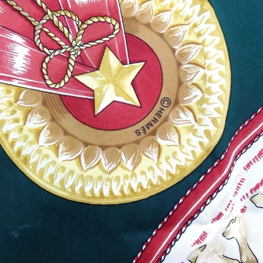HERMES Carre90 CHEVAUX DE TRAIT Silk Scarf 😍🐴🐎🔥 - Picture 14 of 16